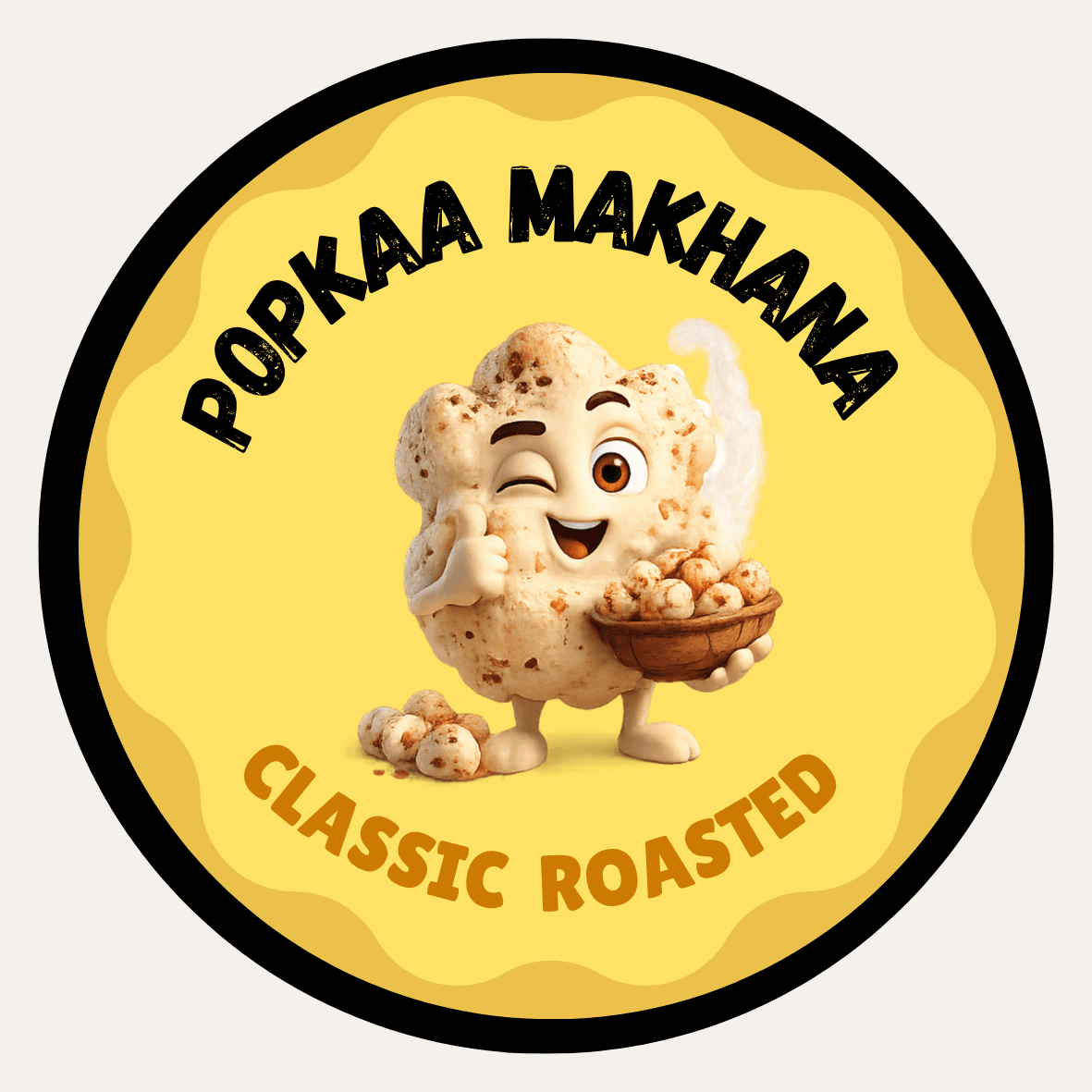 Classic Roasted makhana package