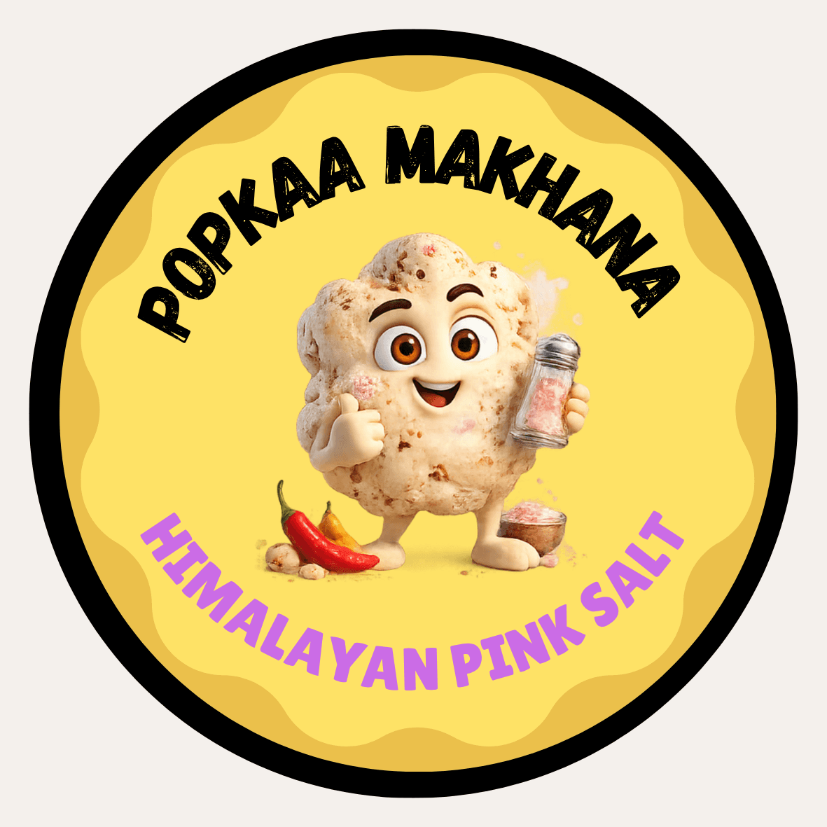 Himalayan Pink Salt makhana package