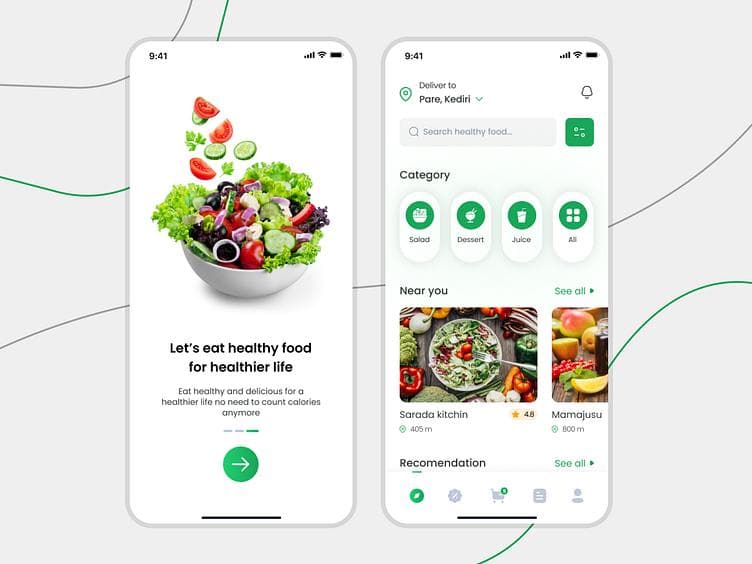 Popka Fitness Bowl App Interface